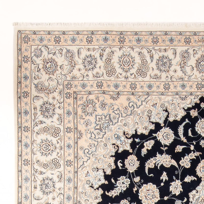 Tapete Persa - Nain - Premium - 351 x 247 cm - azul escuro
