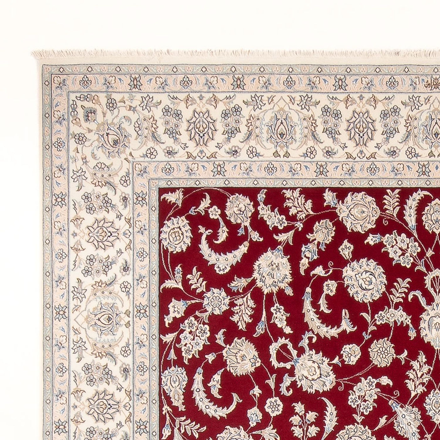 Tapete Persa - Nain - Premium - 313 x 248 cm - vermelho