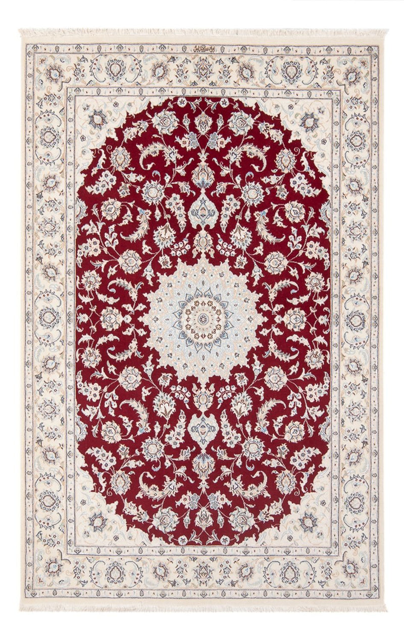 Tapete Persa - Nain - Premium - 205 x 135 cm - vermelho