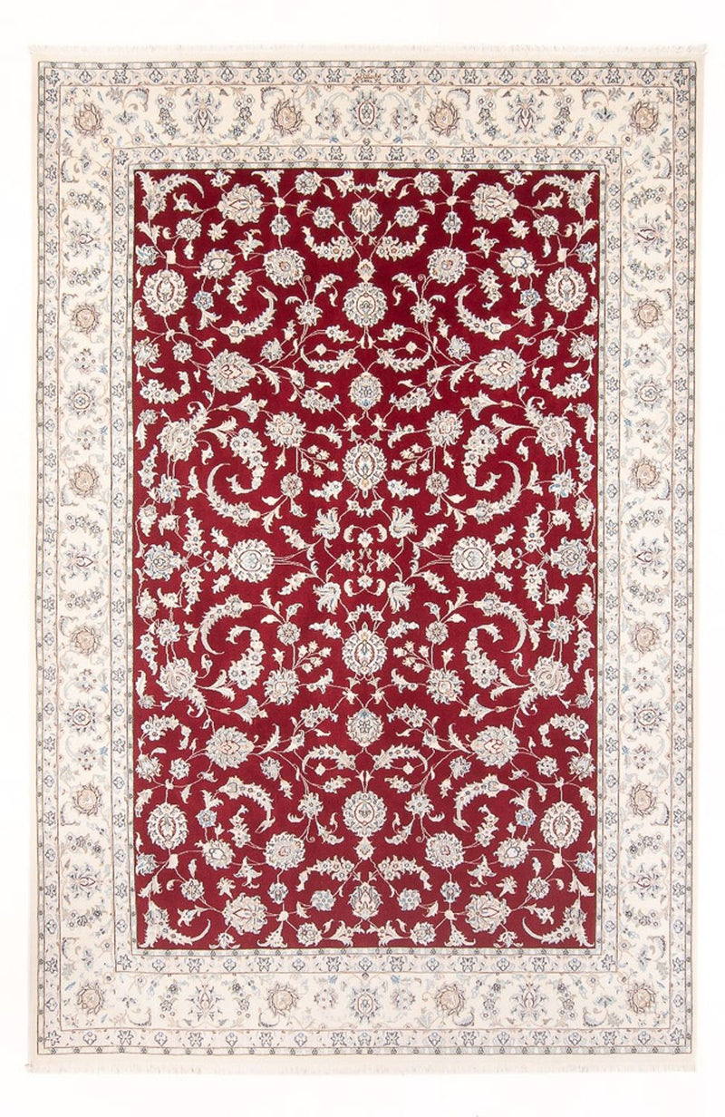 Tapete Persa - Nain - Premium - 289 x 199 cm - vermelho