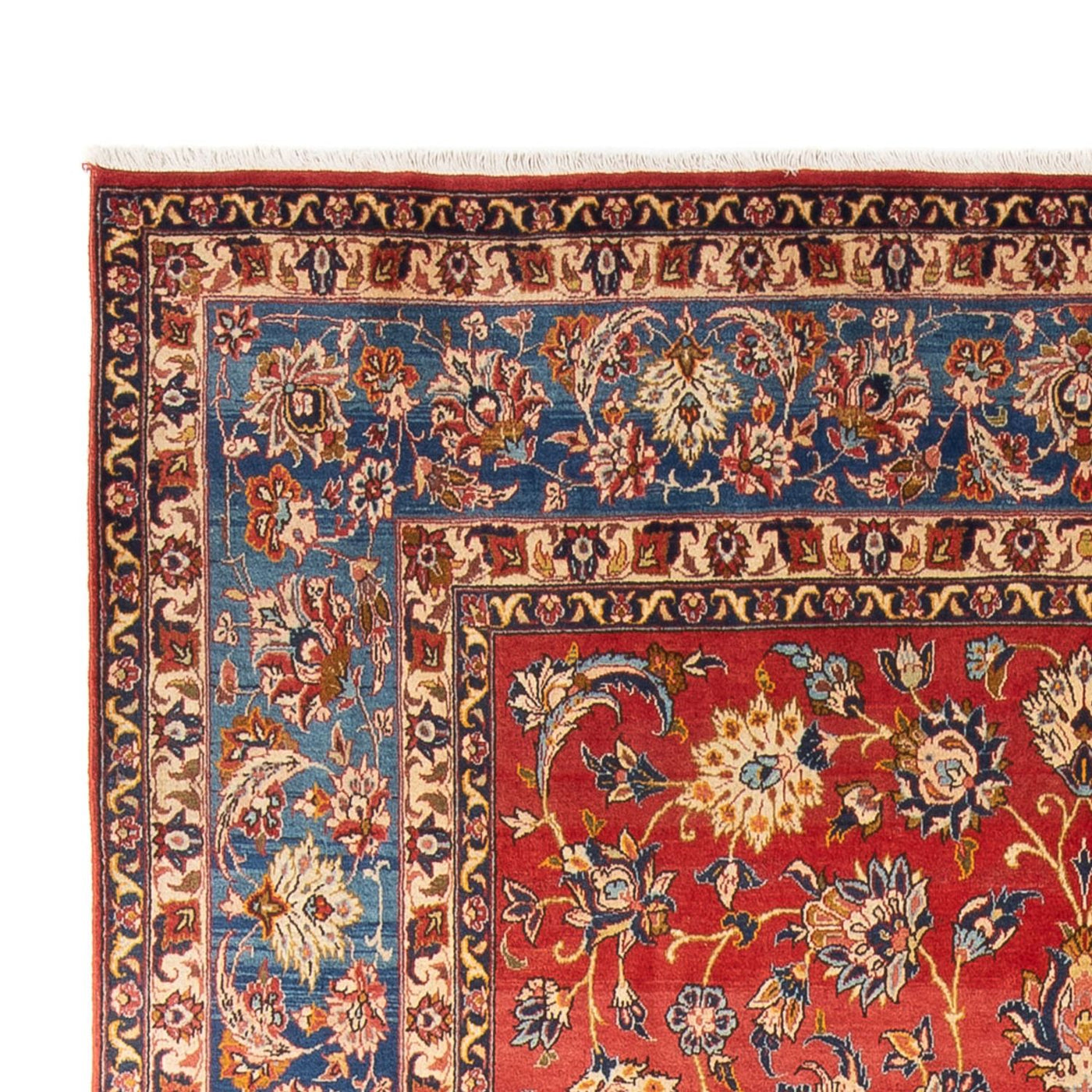 Tapete Persa - Clássico - 350 x 244 cm - vermelho