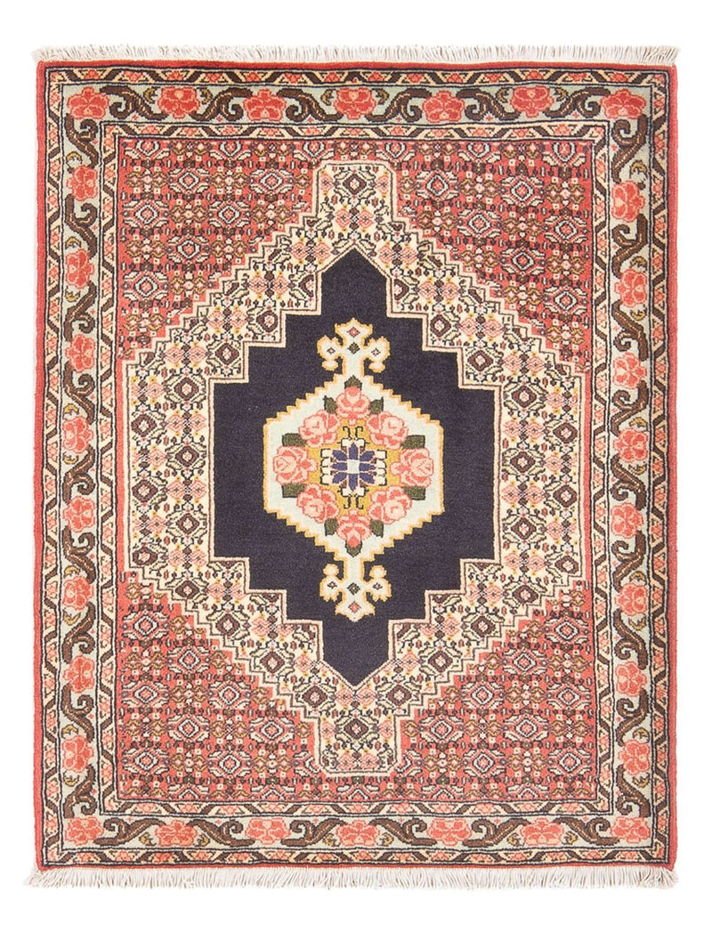 Tapete Persa - Clássico - 105 x 78 cm - azul escuro