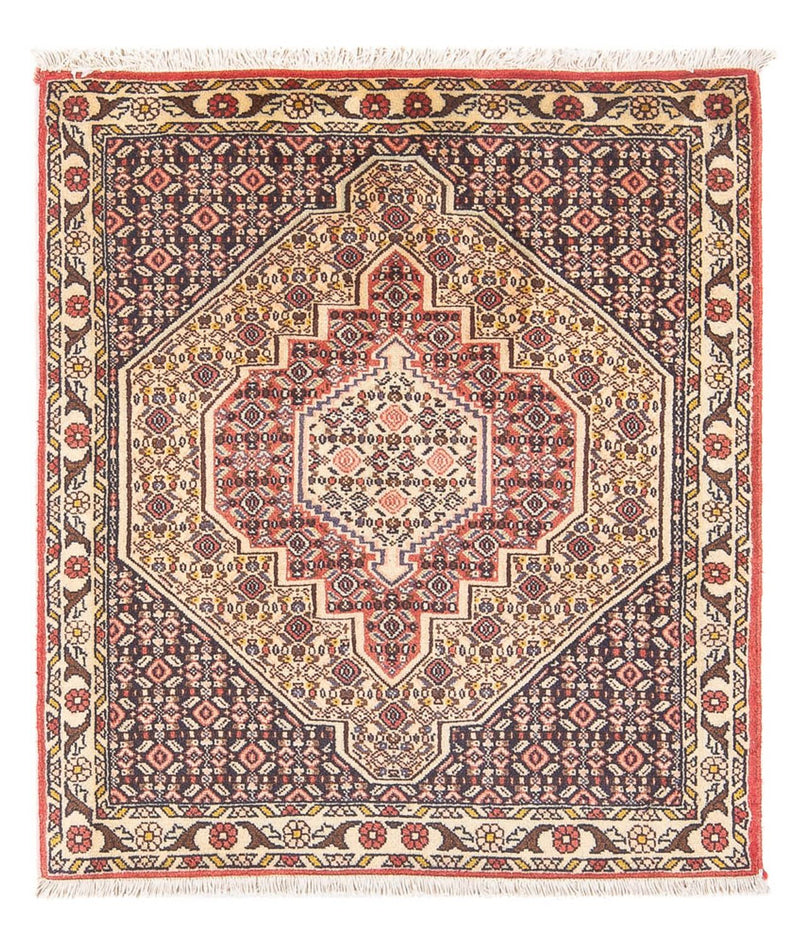Tapete Persa - Clássico - 100 x 74 cm - azul escuro