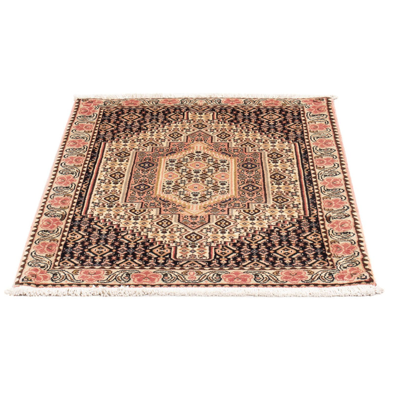 Tapete Persa - Clássico - 100 x 74 cm - azul escuro