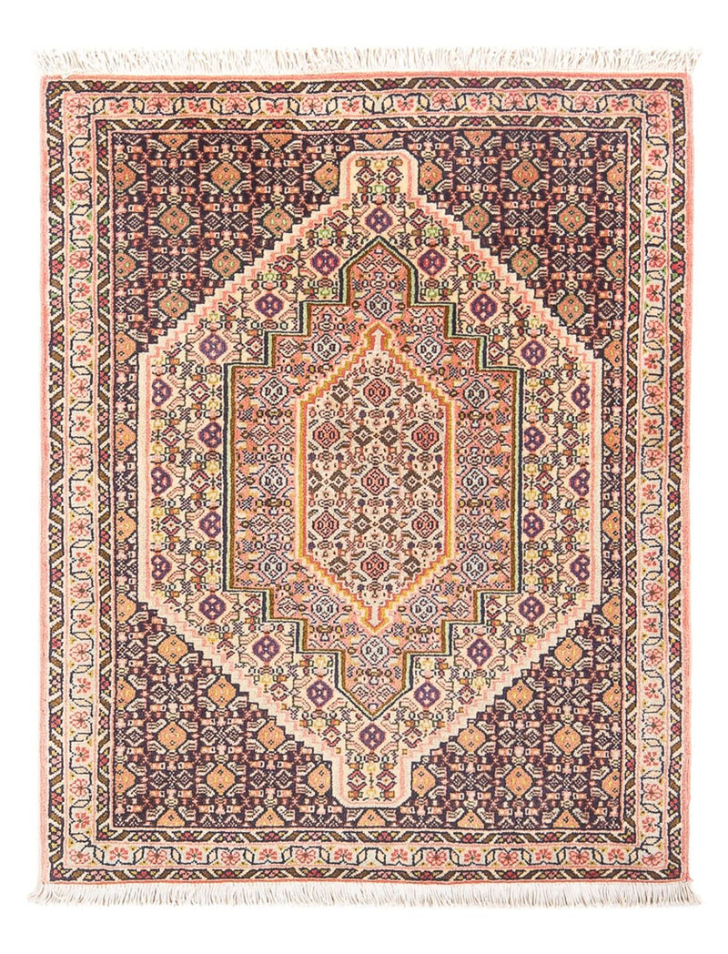 Tapete Persa - Clássico - 98 x 75 cm - azul escuro