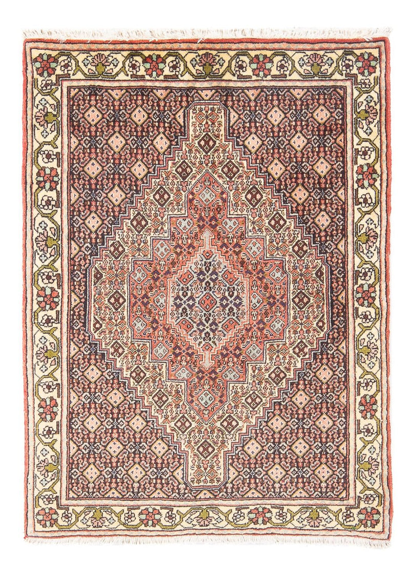 Tapete Persa - Clássico - 103 x 76 cm - azul escuro