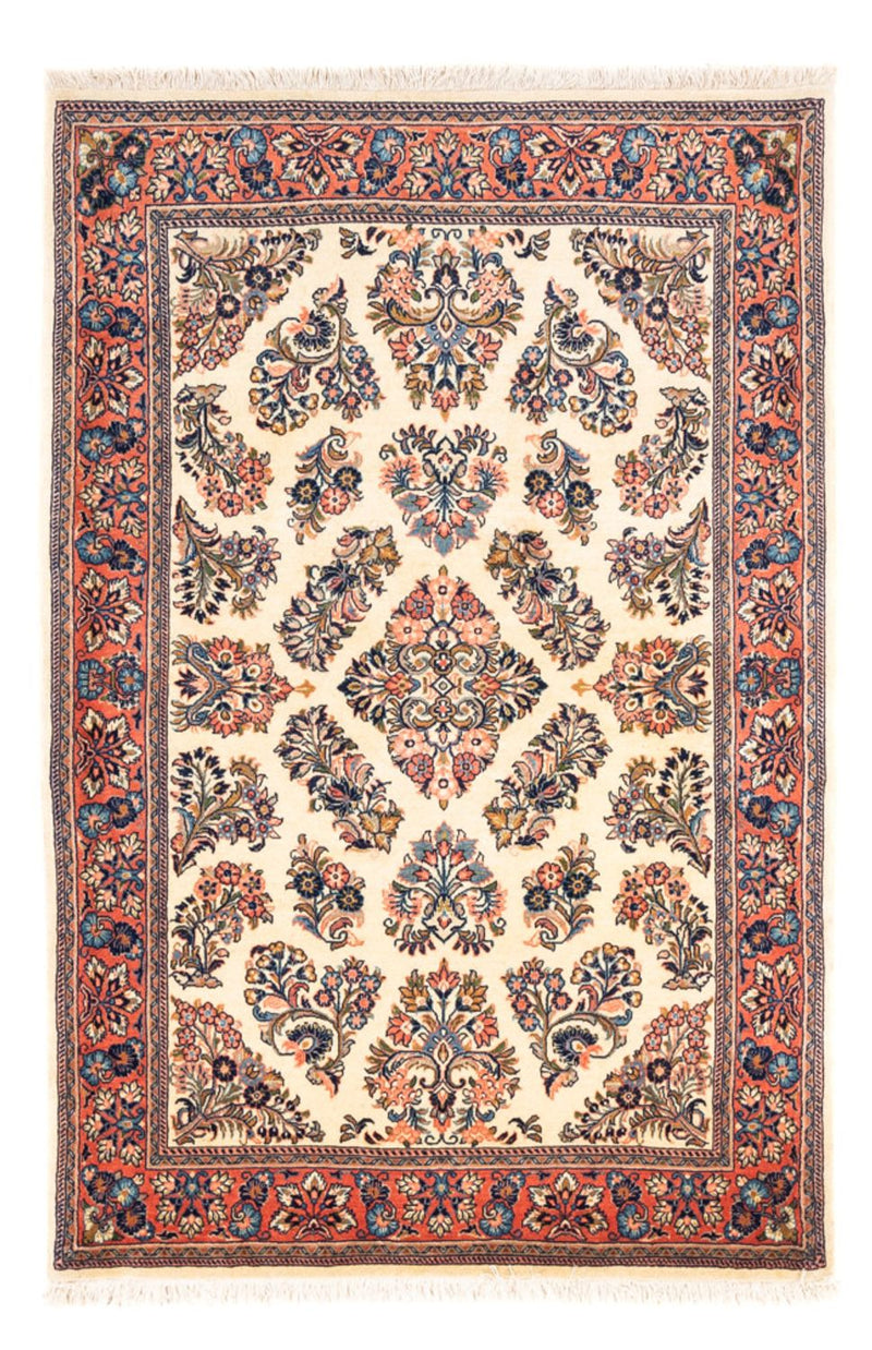 Tapete Persa - Clássico - 153 x 107 cm - creme