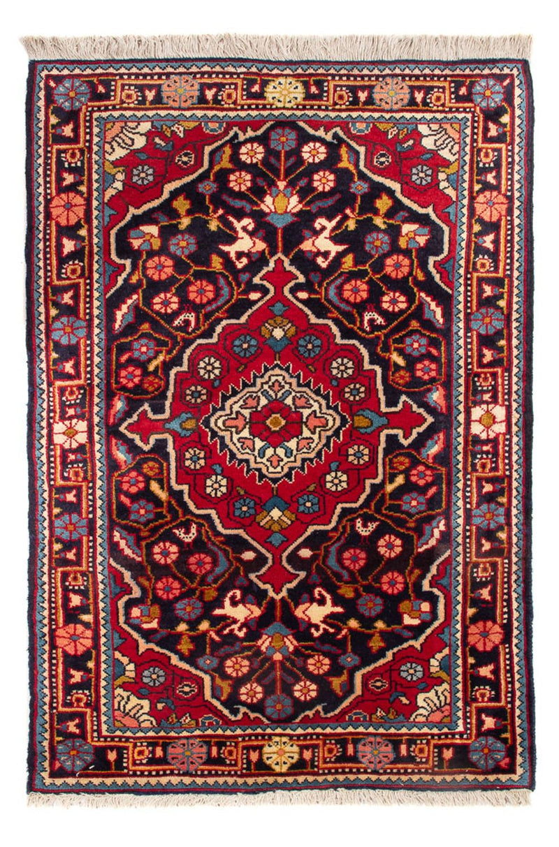 Tapete Persa - Clássico - 96 x 63 cm - azul escuro