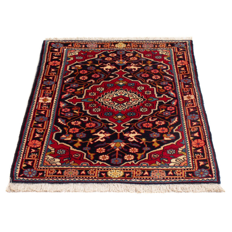 Tapete Persa - Clássico - 96 x 63 cm - azul escuro