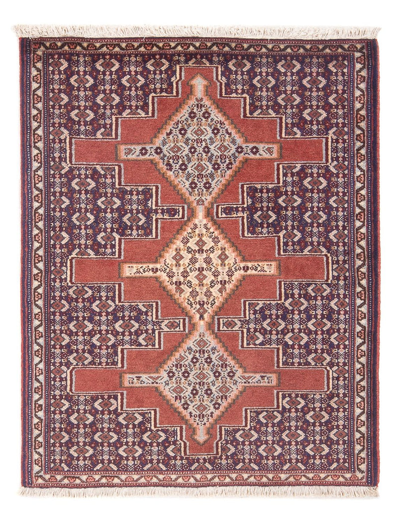 Tapete Persa - Clássico - 103 x 76 cm - vermelho