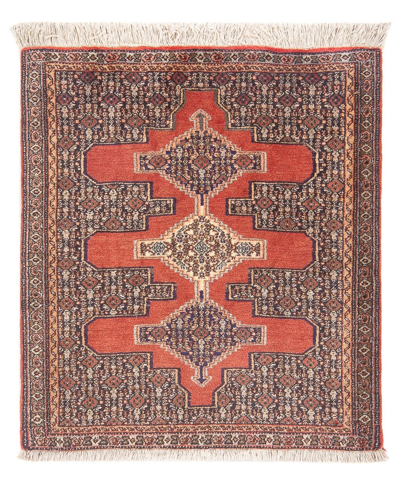 Tapete Persa - Clássico - 96 x 80 cm - vermelho