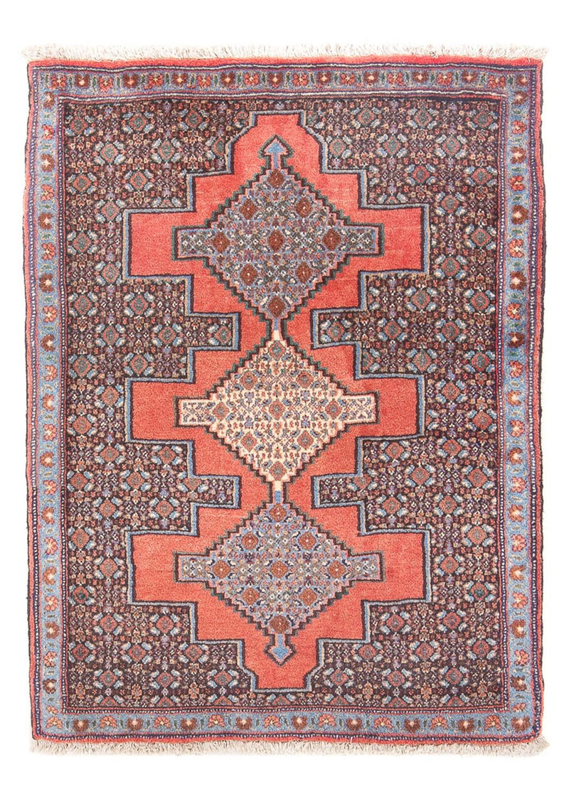 Tapete Persa - Clássico - 107 x 75 cm - vermelho