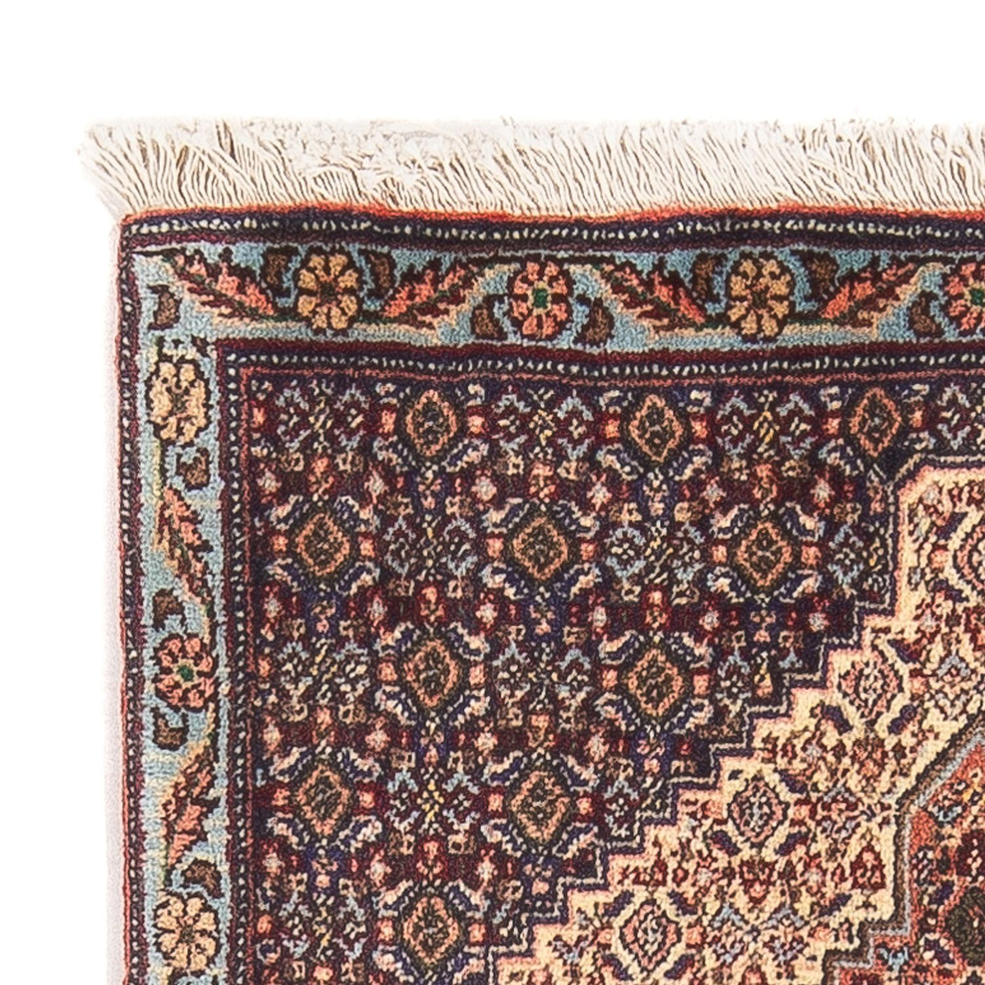 Tapete Persa - Clássico - 103 x 72 cm - azul escuro