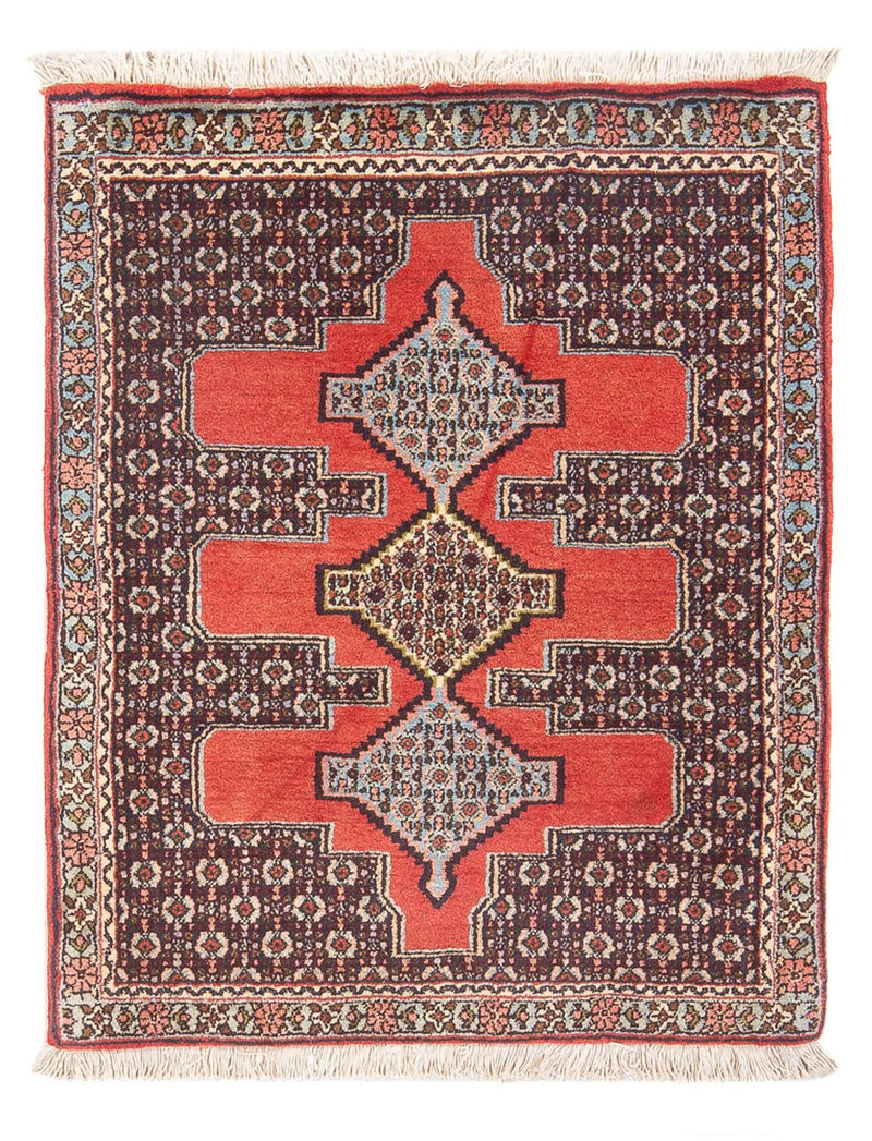 Tapete Persa - Clássico - 102 x 76 cm - azul escuro