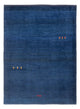 Tapete Gabbeh - Persa - 195 x 155 cm - azul escuro