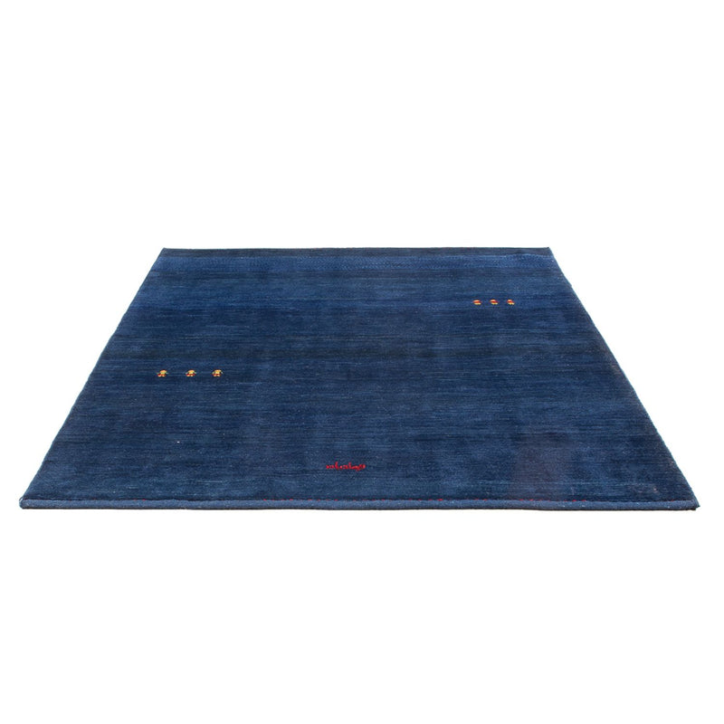 Tapete Gabbeh - Persa - 195 x 155 cm - azul escuro