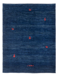 Tapete Gabbeh - Persa - 190 x 150 cm - azul escuro – product image