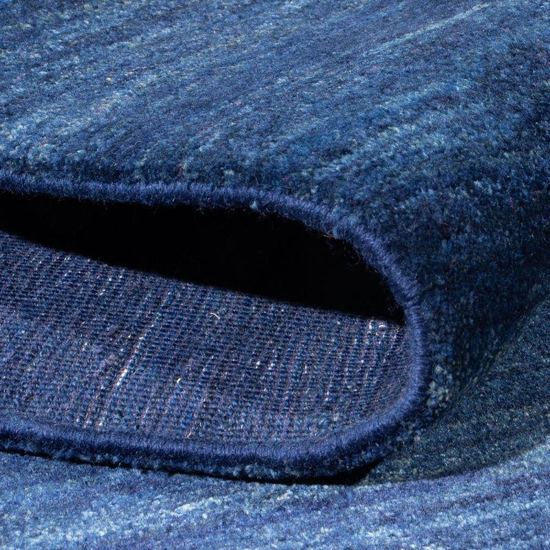 Tapete Gabbeh - Persa - 190 x 150 cm - azul escuro
