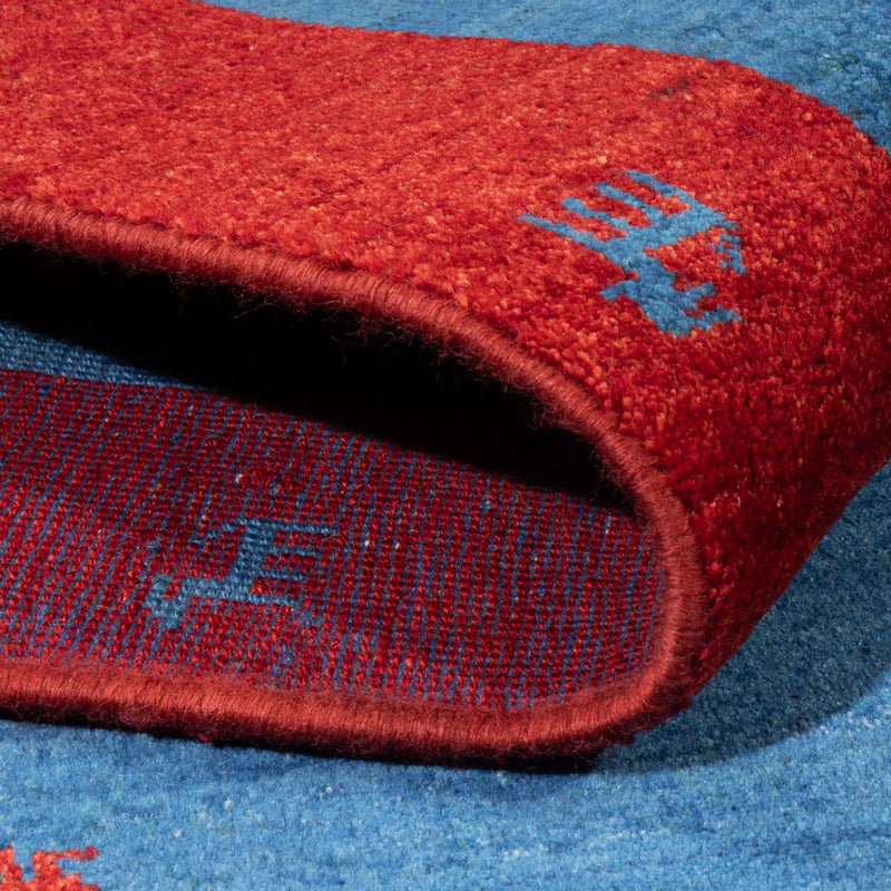 Gabbeh persa Tapete 192x142cm - Perserteppich Wollteppich