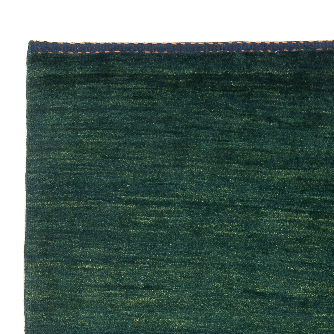 Tapete Gabbeh - Persa - 205 x 140 cm - verde escuro