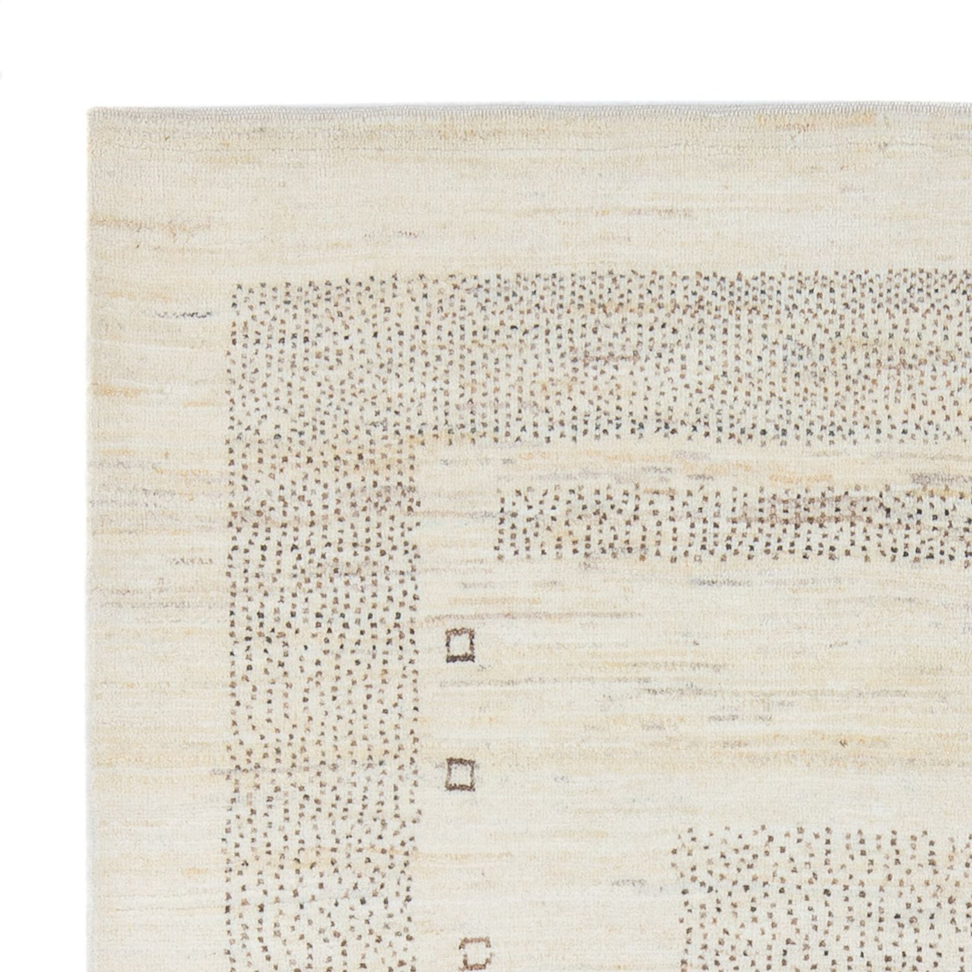 Tapete Gabbeh - Persa - 190 x 144 cm - prata