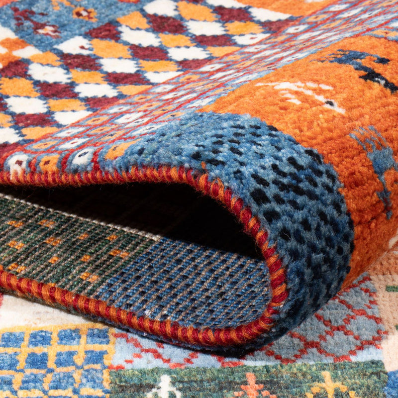 Gabbeh persa Tapete 198x148cm - Perserteppich Wollteppich
