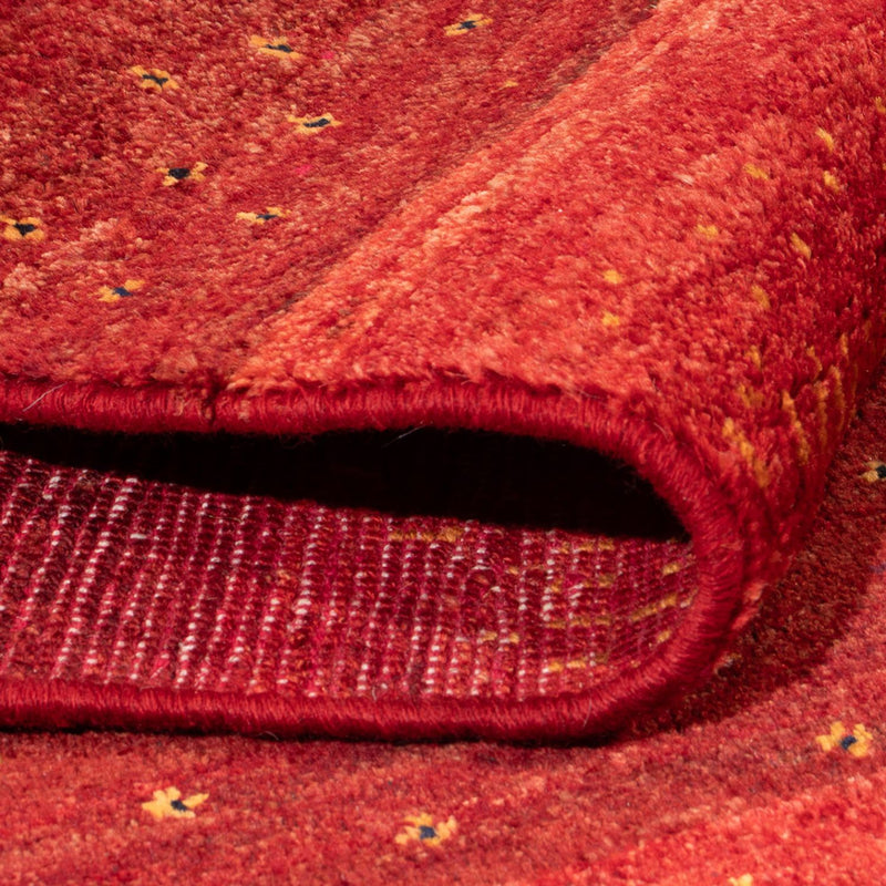 Tapete Gabbeh - Persa - 190 x 151 cm - vermelho