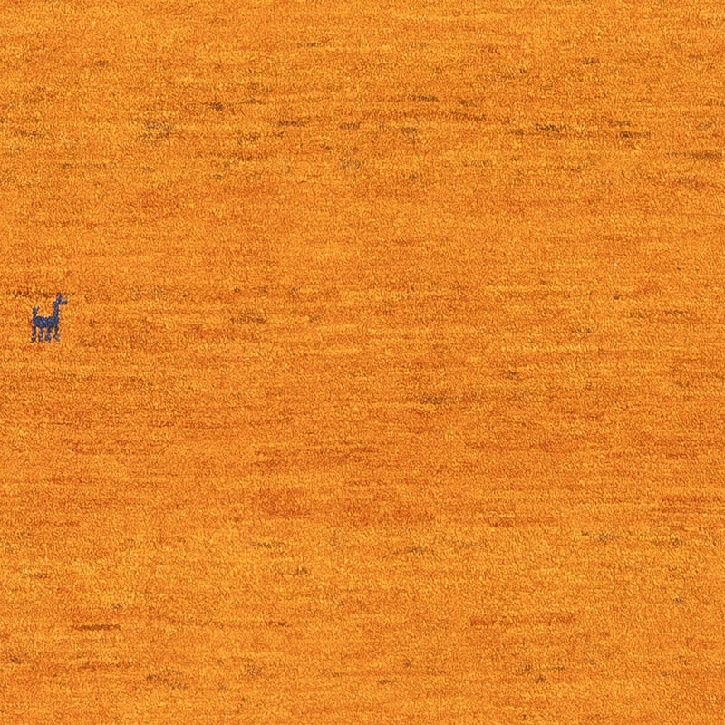 Tapete Gabbeh - Persa - 148 x 103 cm - laranja