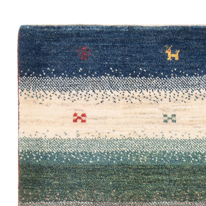 Tapete Gabbeh - Persa - 153 x 107 cm - multicolorido