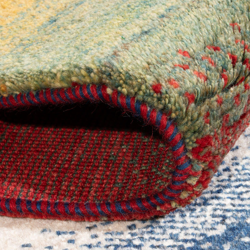 Tapete Gabbeh - Persa - 153 x 107 cm - multicolorido