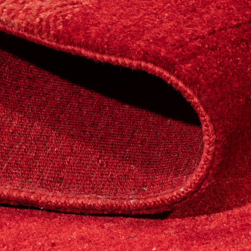 Tapete Gabbeh - Persa - 190 x 147 cm - vermelho