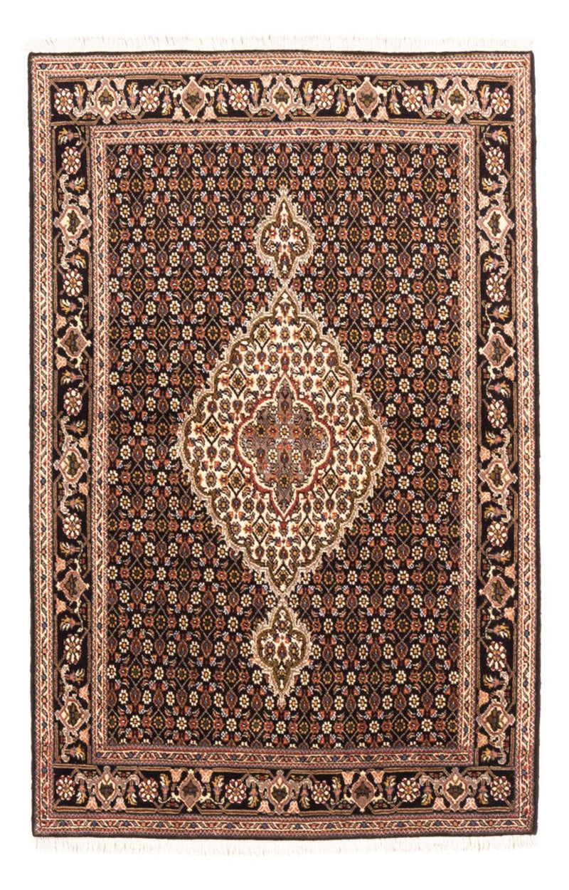 Tapete Persa - Tabriz - Royal - 150 x 102 cm - azul escuro
