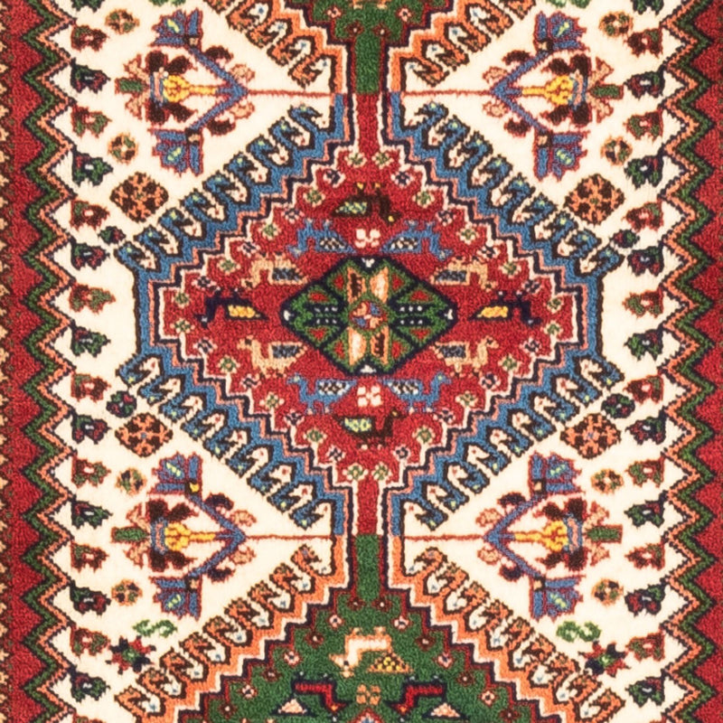 Corredor Tapete Persa - Nomadic - 216 x 62 cm - vermelho