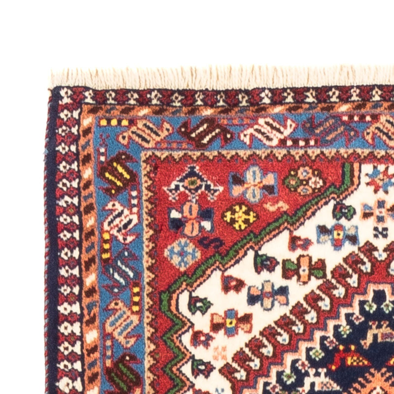 Corredor Tapete Persa - Nomadic - 216 x 62 cm - vermelho