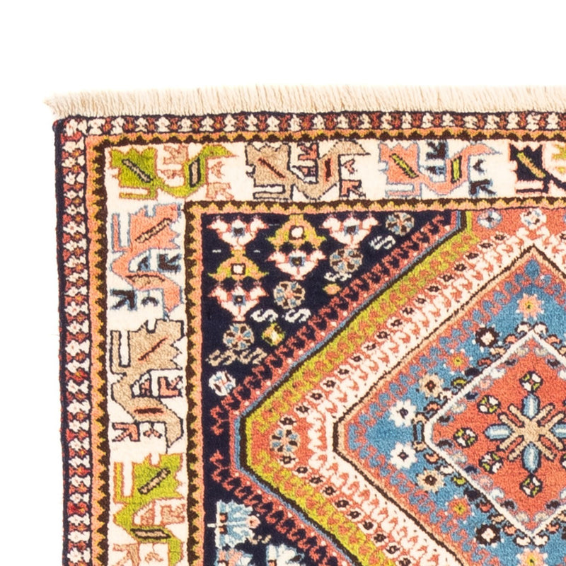 Corredor Tapete Persa - Nomadic - 198 x 80 cm - azul escuro