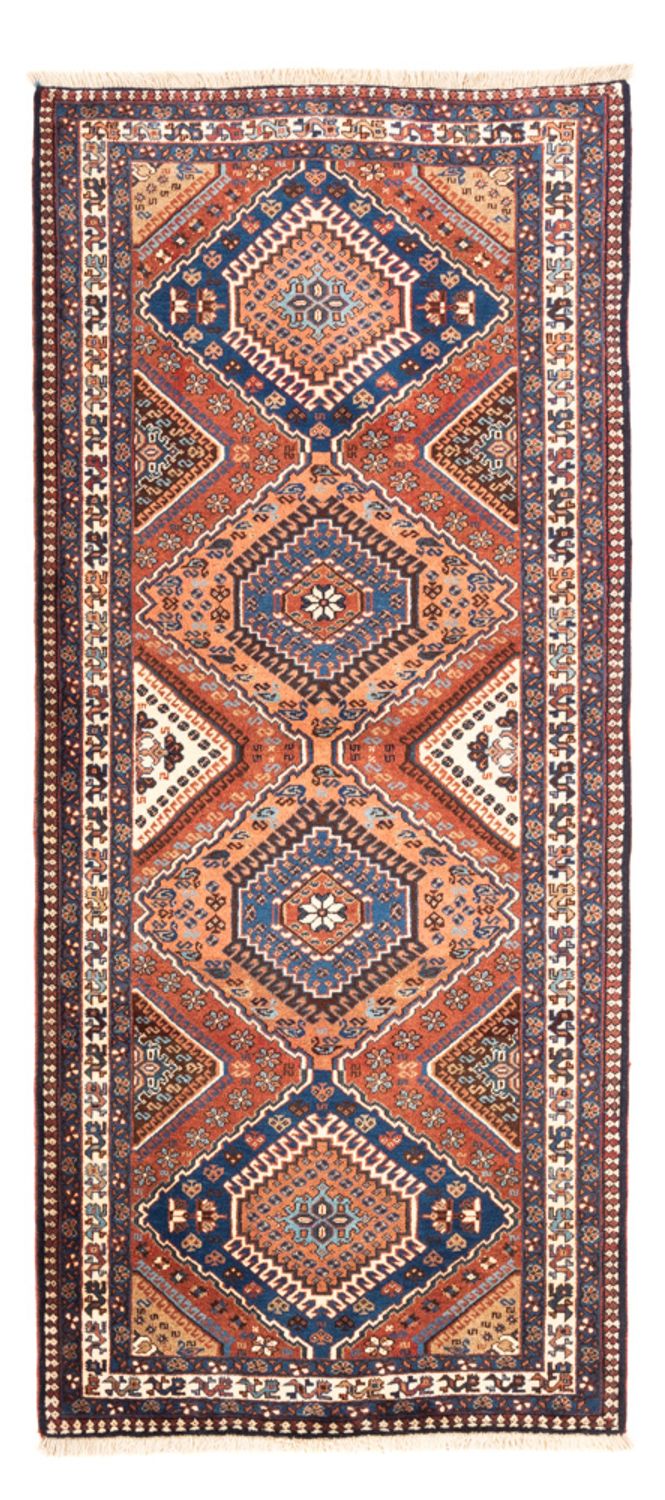 Corredor Tapete Persa - Nomadic - 194 x 85 cm - vermelho
