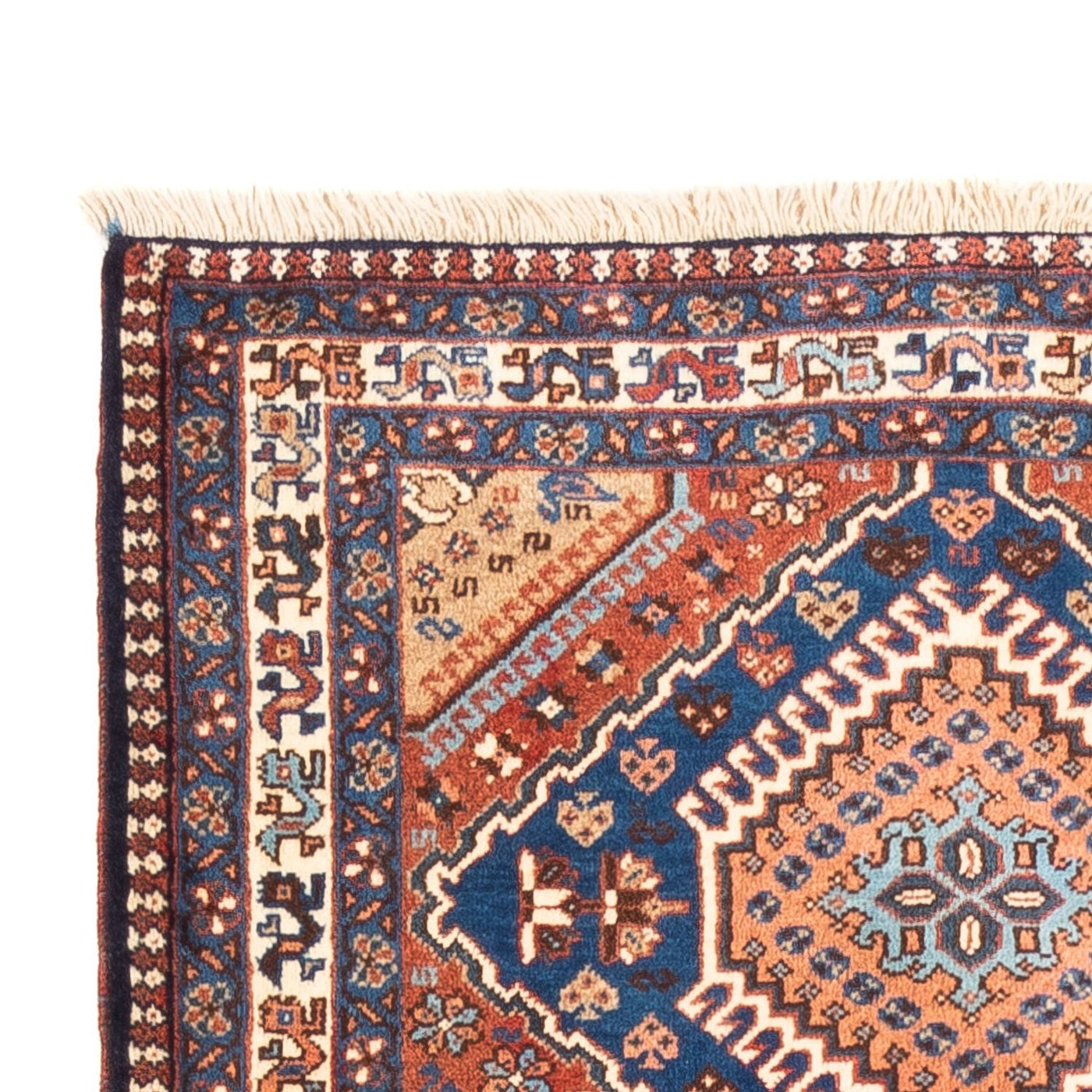 Corredor Tapete Persa - Nomadic - 194 x 85 cm - vermelho