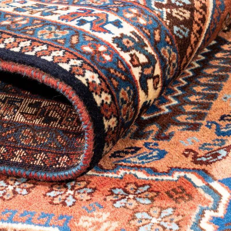 Corredor Tapete Persa - Nomadic - 194 x 85 cm - vermelho