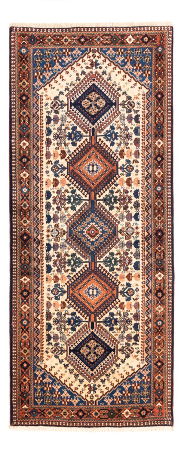 Corredor Tapete Persa - Nomadic - 195 x 83 cm - creme