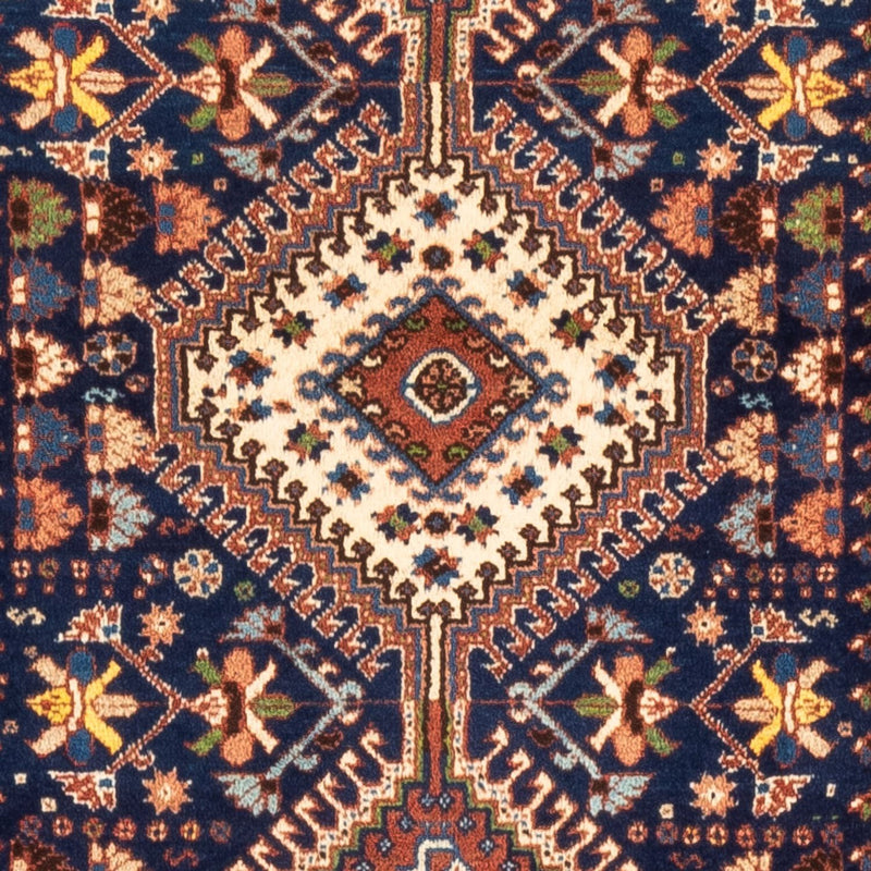 Corredor Tapete Persa - Nomadic - 204 x 80 cm - azul escuro
