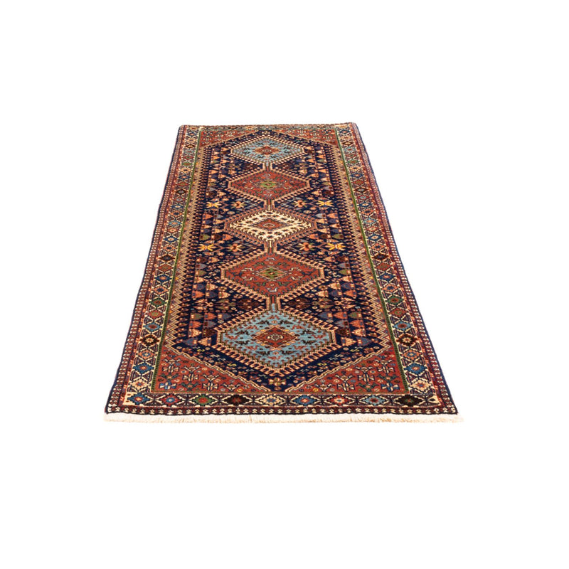 Corredor Tapete Persa - Nomadic - 204 x 80 cm - azul escuro