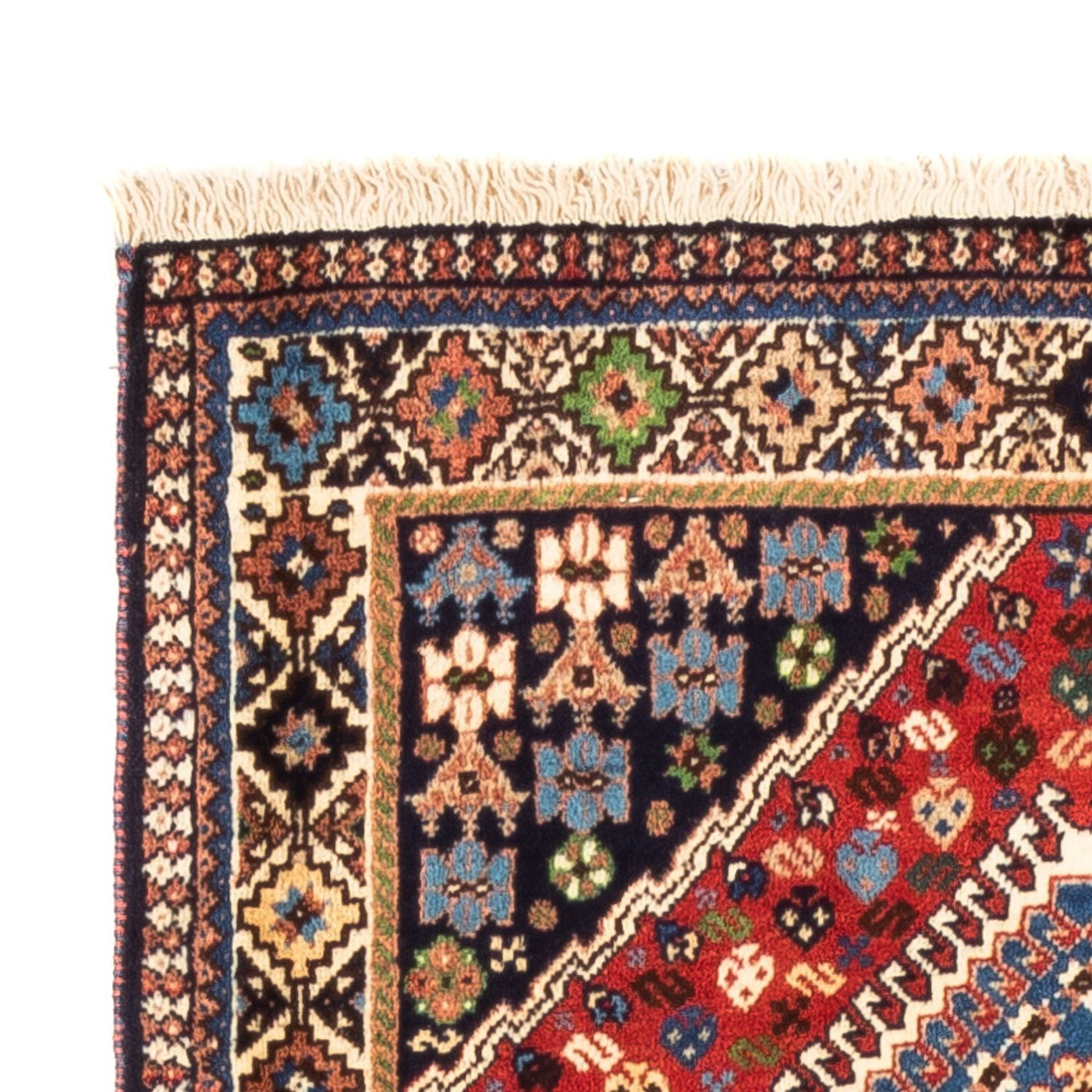 Corredor Tapete Persa - Nomadic - 196 x 80 cm - vermelho
