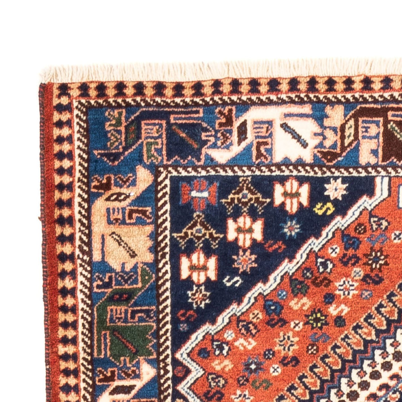 Corredor Tapete Persa - Nomadic - 210 x 80 cm - vermelho