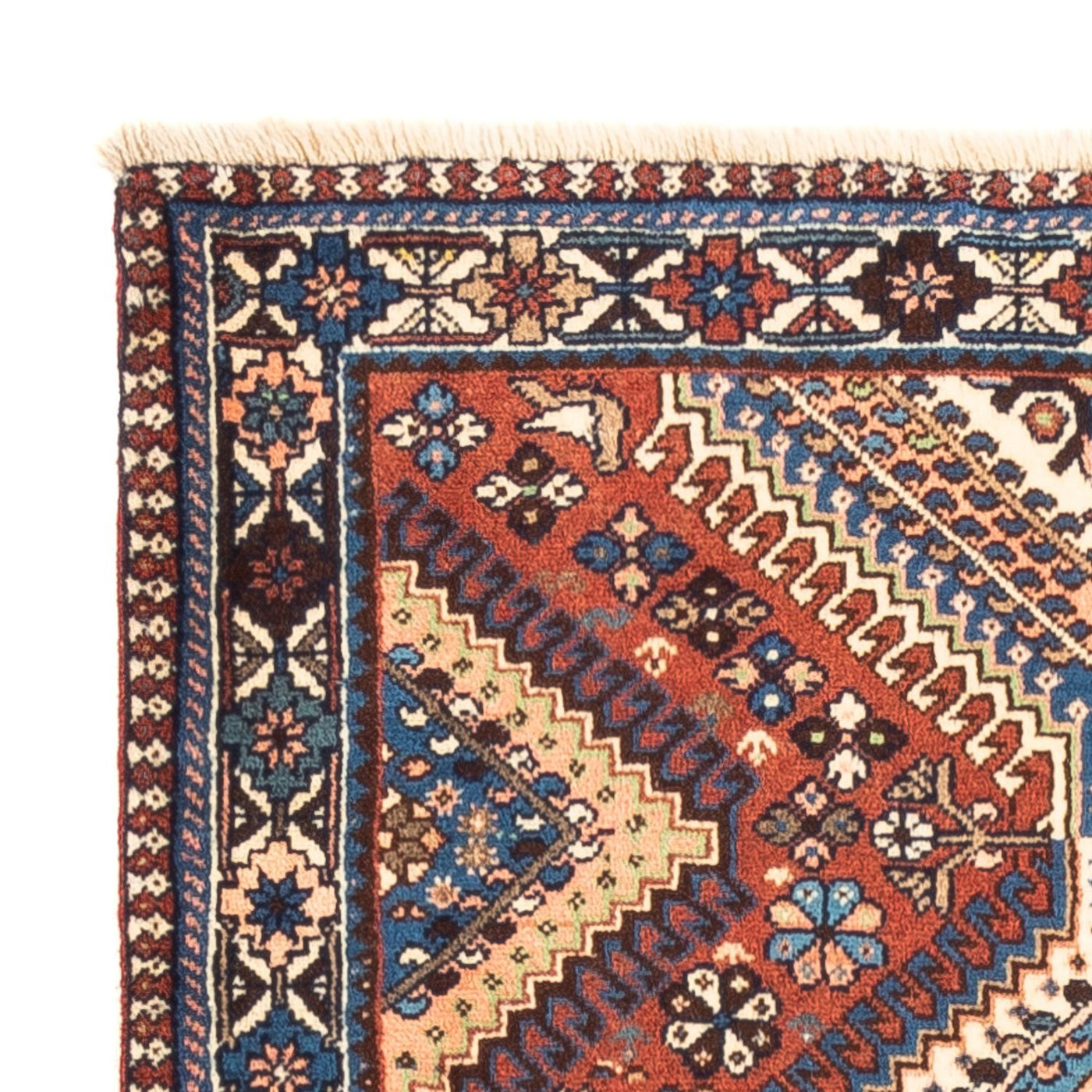 Corredor Tapete Persa - Nomadic - 194 x 80 cm - vermelho
