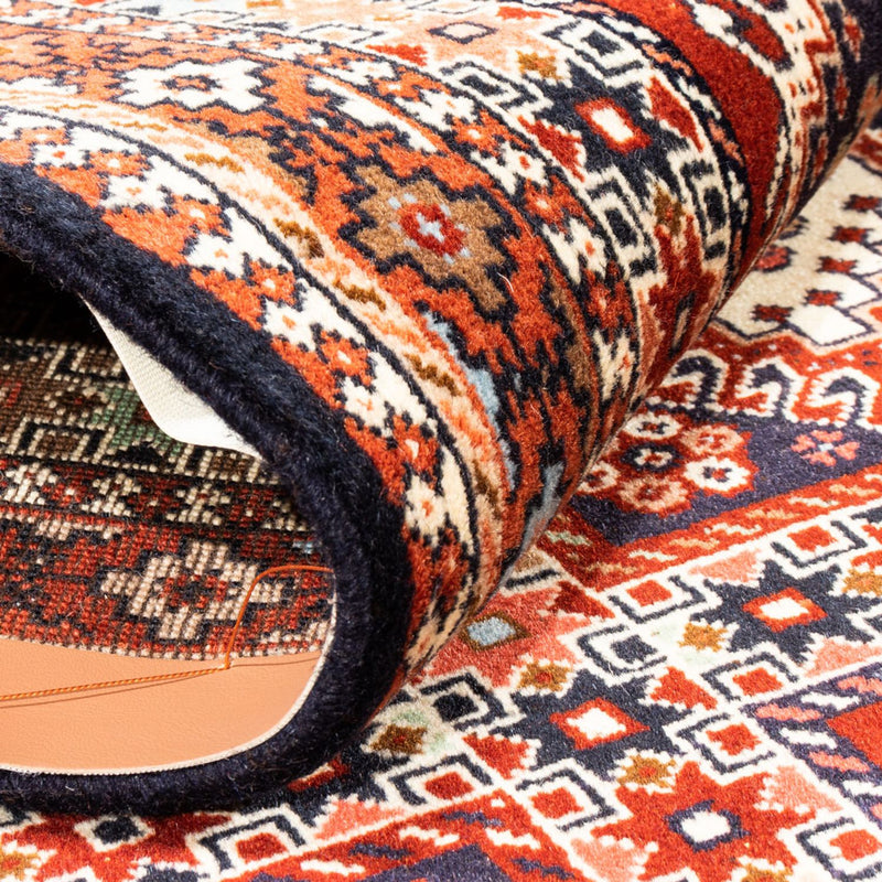 Corredor Tapete Persa - Nomadic - 209 x 80 cm - vermelho