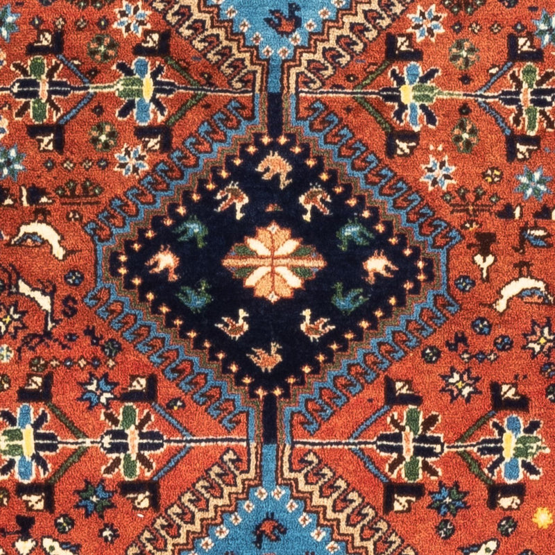 Perserteppich - Nomadic - 123 x 84 cm - rot