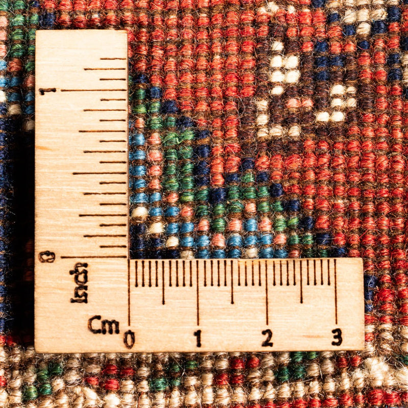 Perserteppich - Nomadic - 123 x 84 cm - rot