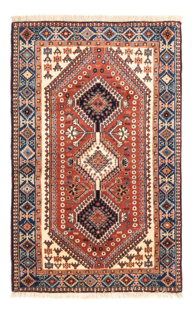Tapete Persa - Nomadic - 131 x 82 cm - vermelho