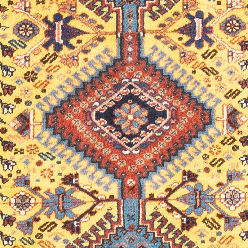 Perserteppich - Nomadic - 126 x 80 cm - gelb