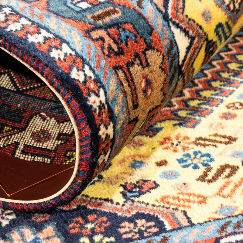 Perserteppich - Nomadic - 126 x 80 cm - gelb